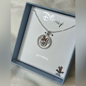 New In Box Disney Mickey Mouse Heart Necklace